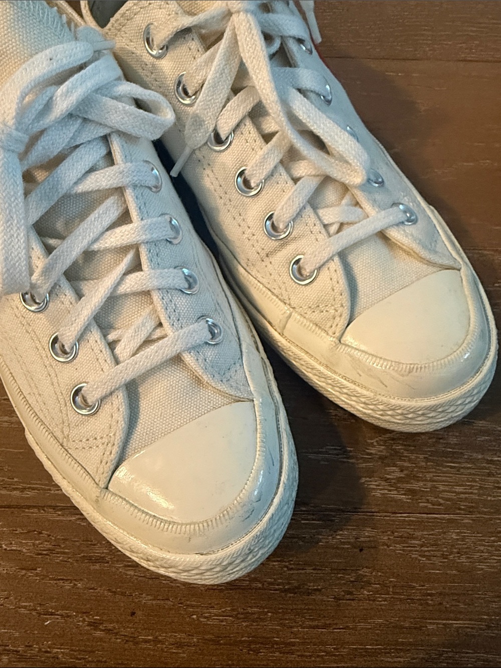 Comme des Garçons Play x Converse Chuck 70 Low White - Picture 3 of 6